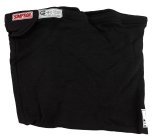 Simpson Helmet Skirts 23012C Skirt, Outer, SFI 3.3/5, Carbon, Black, Standard Design, Each thumbnail 1