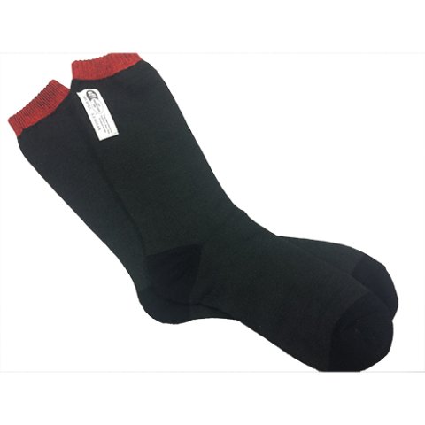 Simpson CarbonX Underwear Socks 23029C Fire Retardant Socks, CarbonX, Black, SFI 3.3, One Size Fits All, Pair thumbnail 3