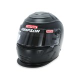 Simpson SA2020 Speedway Shark Series Helmets 7707388 Helmet, Shark, Full Face, Matte Black, Snell SA2020, Large, Each thumbnail 2