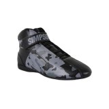Simpson DNA X2 Driving Shoes DX2110K Shoes, X2, Mid-top, Nomex® Liner, Leather Outer, Blackout, SFI 3.3/5, US Mens Size 11, Pair thumbnail 7