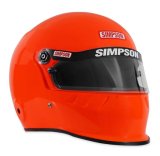 Simpson SA2020 SD1 Series Helmets 795003S Helmet, 2020, Full Face, Safety Orange, Gloss Finish, Snell SA2020, Large, Each thumbnail 5