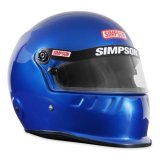 Simpson SA2020 SD1 Series Helmets 7950045 Helmet, 2020, Full Face, Blue, Gloss Finish, Snell SA2020, X-Large, Each thumbnail 5