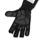 Simpson Magnata Racing Gloves MGXK Driving Gloves, Gloves, One Layer, Nomex®, Black/Gray, FIA 8856-2018, SFI 3.5/5, X-Large, Pair thumbnail 4