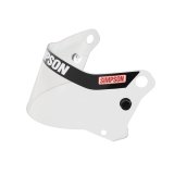 Simpson Replacement Helmet Shields 89500B Visor, Plastic, Clear, SD1 Bandit Series, Each thumbnail 3