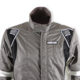 Simpson Supercoil Racing Suits SC05301 Driving Suit, Supercoil, One-piece, Double Layer, Nomex, Alloy/Black/White, SFI 3.2A/5, Men's Large, Each thumbnail 2