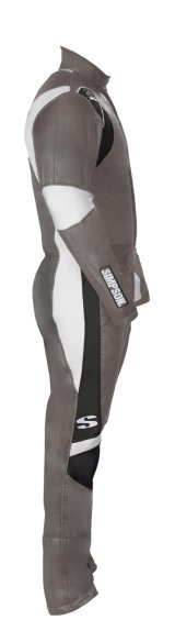 Simpson Supercoil Racing Suits SC05301 Driving Suit, Supercoil, One-piece, Double Layer, Nomex, Alloy/Black/White, SFI 3.2A/5, Men's Large, Each thumbnail 6