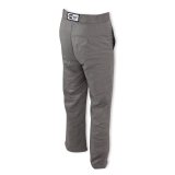 Simpson Racing Classic SFI-5 Pants SF55313 Driving Pants, SFI-5, Satin/Twill , Multiple Layers, Nomex, Gray, SFI 3.2A/15, Men's Large, Each thumbnail 2