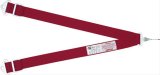 Simpson Camlock Anti-Submarine Belts 1-Point Harness 34015BK Harness, Submarine Belt, Camlock, Bolt-In, Floor Mount, Black, Each thumbnail 1