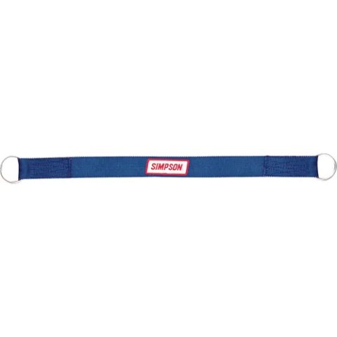 Simpson Tow Straps 35008BK Strap, Polyester, Black, 2.0 in. Width, 15 ft. Length, 4,800 lbs. Rated, Metal Ring Ends, Each thumbnail 4