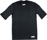 Simpson CarbonX Underwear Shirts 20602L Fire Retardant Shirts, Short Sleeve, CarbonX, Black, Men's Large, SFI 3.3/1, Each thumbnail 2