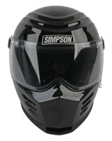 Simpson Racing Outlaw Bandit Series Helmets 28315M2 Helmet, Series, Full Face, EPS Liner, Gloss Black, M2015, Medium, Each thumbnail 2