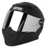 Simpson MOD Bandit Series Helmets M59L3 Helmet, Ghost Bandit, Modular, Polyester Liner, Matte Black, Large, Each thumbnail 7