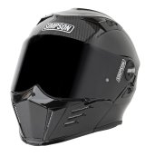 Simpson MOD Bandit Series Helmets M59XSC Helmet, Ghost Bandit, Modular, Polyester Liner, Matte Carbon Fiber, X-Small, Each thumbnail 7