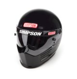 Simpson SA2020 Super Bandit Series Helmets 7210042 Helmet, Bandit, Full Face, Gloss Black, Snell SA2020, X-Large, Each thumbnail 2