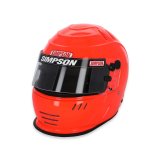Simpson SA2020 Speedway Shark Series Helmets 770712S Helmet, Shark, Full Face, Safety Orange, Gloss, Snell SA2020, Large, Each thumbnail 6