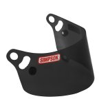 Simpson Replacement Helmet Shields VPR01 Shields, Replacement, Dark Smoke, Anti-fog Coating, Viper, Each thumbnail 2