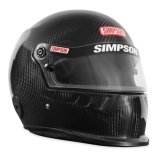 Simpson SA2020 SD1 Series Helmets 795000C Helmet, 2020, Full Face, Carbon Fiber, Gloss Finish, Snell SA2020, X-Small, Each thumbnail 3