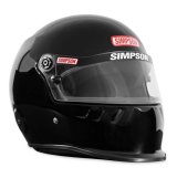 Simpson SA2020 SD1 Series Helmets 7950022 Helmet, 2020, Full Face, Black, Gloss Finish, Snell SA2020, Medium, Each thumbnail 3