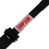 Simpson Double Pull Down Latch and Link SFI 5-Point Harness 132LD5WC Harness, Complete, Latch. 5 Point, 2.00/3.00 Should Belt, 3.00 Lap Belt, Individual-Type, Clip-In, Floor/Roll Bar Mount, Black, Each thumbnail 3