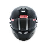 Simpson Devil Ray 3.0 Composite Helmets 7870012 Helmets, Composite, Full Face, Gloss Black, Snell SA2020, Small, Each thumbnail 2