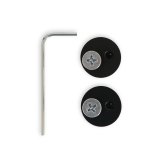 Simpson Tear-Off Posts 98024BK Posts, Black, Aluminum, Pair thumbnail 4