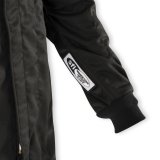 Simpson Racing Classic SFI-5 Jackets C402312 Driving Jacket, Double Layer, Satin/Twill, Nomex®, Large, Black with White Stripes, Each thumbnail 1