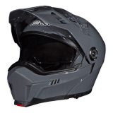 Simpson Journey Bandit Helmets JB42X Helmets, Bandit, Modular, Gloss Gray, DOT/ECE-Approved, 2X-Large, Each thumbnail 2
