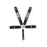Simpson Camlock 5-Point Harness 29102BK Harness, Complete, Camlock, Individual-Type, Clip-In, Floor Mount, Black, Each thumbnail 2