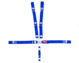 Simpson Latch & Link 5-Point Harness 29043BL Harness, Complete, Latch, Individual-Type, Bolt-In, Wraparound, Roll Bar Mount, Blue, Each thumbnail 2