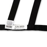 Simpson C5R Driver Window Nets DNC5RRK Net, Passenger Side, Triangle, Ribbon Style, Kevlar®, Black, SFI 37.1, Each thumbnail 2