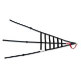 Simpson C5R Driver Window Nets DNC5RRK Net, Passenger Side, Triangle, Ribbon Style, Kevlar®, Black, SFI 37.1, Each thumbnail 6