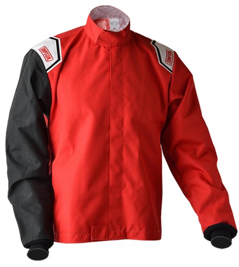Simpson Apex Kart Racing Jackets 103382 Race Jacket, Apex, Junior, One Layer, Polyester, Carbonx Sleeves, Red, Youth Large, Each