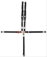 Simpson D3 Off-Road 5-Point Harness 3B33PIKX Racing Harness, Restraint System, 5-point, Latch, Pull Down, Polyester, Black, with Shoulder Pads, 55 in. Length, Each thumbnail 1