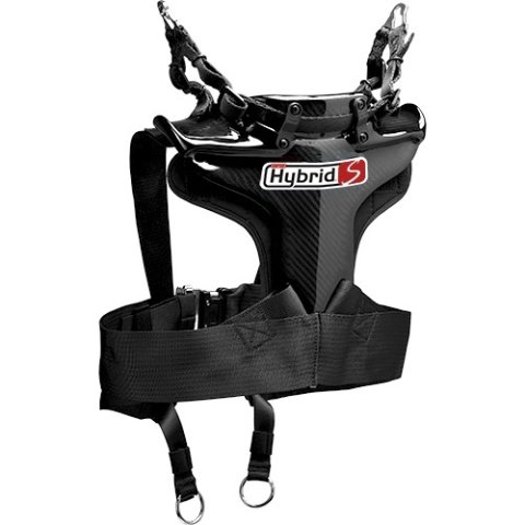 Simpson Hybrid S Restraints HYSLRG11PA Head and Neck Restraint System, S, Sliding Tether and Post Clip Tether, Post Anchor, SFI 38.1, Large, Each thumbnail 2
