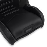 Simpson Pro Sport Seats 107-304 Powersports Seats, Seats, Front/Rear Bucket, Vinyl, Black/Black, Seat Mounts Are Not Included, Off-road, Each thumbnail 3