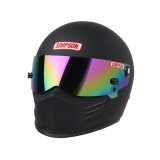Simpson Bandit Series Helmets 7200018 Helmet, Bandit, Full Face, Black, Matte Finish, Snell SA2020, Small, Each thumbnail 3