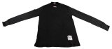 Simpson CarbonX Underwear Shirts 20600X Fire Retardant Shirts, Long Sleeve, CarbonX, Black, Men's X-Large, SFI 3.3/1, Each thumbnail 1