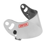 Simpson Replacement Helmet Shields 84306A Shield, Mirror, Anti-fog, Carbon Devil Ray, Devil Ray Composite, Each thumbnail 7