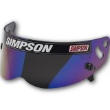Simpson Racing Helmet Shields 84503 VENATOR SHIELD- IRIDIUM thumbnail 1