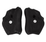 Simpson Helmet Cheek Pads SD1CP1 Pads, Black, SD1, 1.000 in. Thickness, Pair thumbnail 4