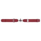 Simpson Camlock Lap Belts 2-Point Harness 32024R Harness, Belt, Camlock, Bolt-In, Floor Mount, Red, Each thumbnail 1