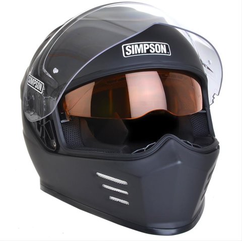 Simpson Replacement Helmet Shields GBDSSE Shield, Exterior Shield Replacement, Dark Smoke, Ghost Bandit, Each thumbnail 3