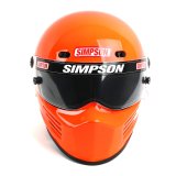 Simpson SA2020 Super Bandit Series Helmets 721004S Helmet, Bandit, Full Face, Safety Orange, Gloss, Snell SA2020, X-Large, Each thumbnail 2