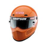 Simpson SA2020 Super Bandit Series Helmets 721004S Helmet, Bandit, Full Face, Safety Orange, Gloss, Snell SA2020, X-Large, Each thumbnail 3