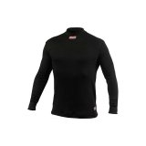 Simpson CarbonX Underwear Shirts 20600SB Fire Retardant Shirts, Long Sleeve, CarbonX, Black, Men's Small, SFI 3.3/1, Each thumbnail 2