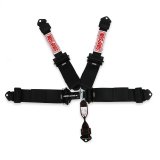 Simpson Double Pull Down Latch and Link SFI 5-Point Harness 132LD5WB Harness, Complete, Latch. 5 Point, 2.00/3.00 Should Belt, 3.00 Lap Belt, Individual-Type, Bolt-In, Floor/Roll Bar Mount, Black, Each thumbnail 4