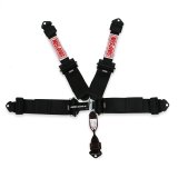 Simpson Double Pull Down Latch and Link SFI 5-Point Harness 132LD5WB Harness, Complete, Latch. 5 Point, 2.00/3.00 Should Belt, 3.00 Lap Belt, Individual-Type, Bolt-In, Floor/Roll Bar Mount, Black, Each thumbnail 6