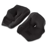 Simpson Helmet Cheek Pads SD1CP138 Pads, Black, SD1, 1.375 in. Thickness, Pair thumbnail 2