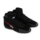 Simpson Racing Turbine Driving Shoes TU550BK Shoes, Turbine, High-Top, Nomex, Suede, Black, SFI 3.3/5, Men's Size 5.5, Pair thumbnail 2