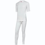 Simpson Nomex® Underwear Shirts 20100L Underwear, T-Shirt, Large, White, Nomex, SFI 3.3, Each thumbnail 2